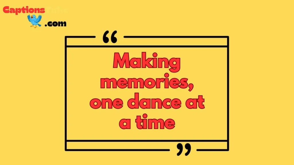 Dance Captions for Friends