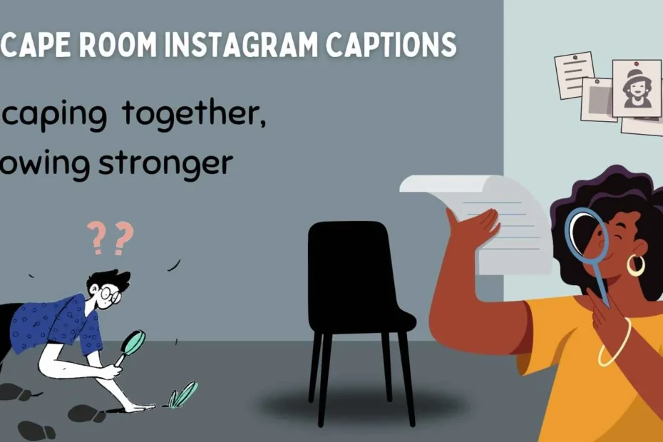 Escape Room Instagram Captions