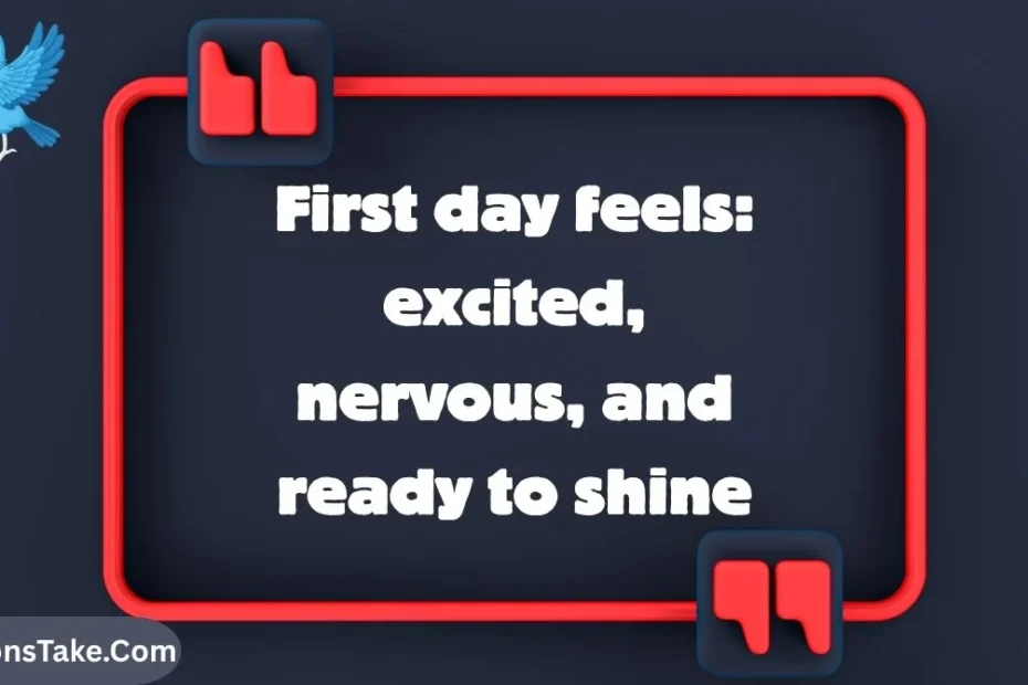 first day at work instagram captions