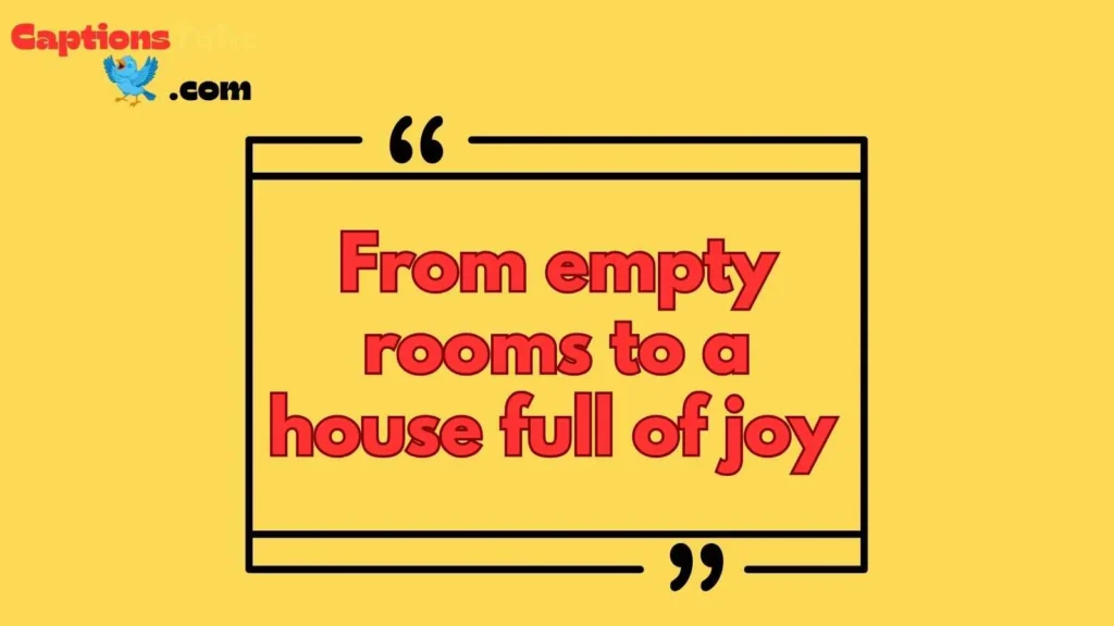 Housewarming Party Captions