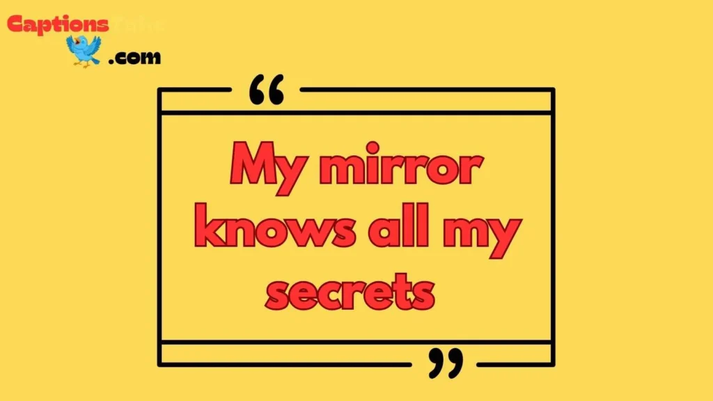Mirror Reflection Captions for Instagram