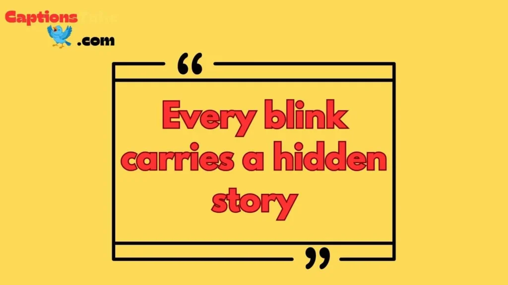 Captions for Eyes with Deep Meaning