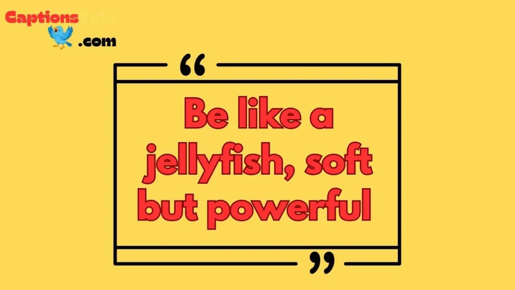 Jellyfish Instagram Captions in English