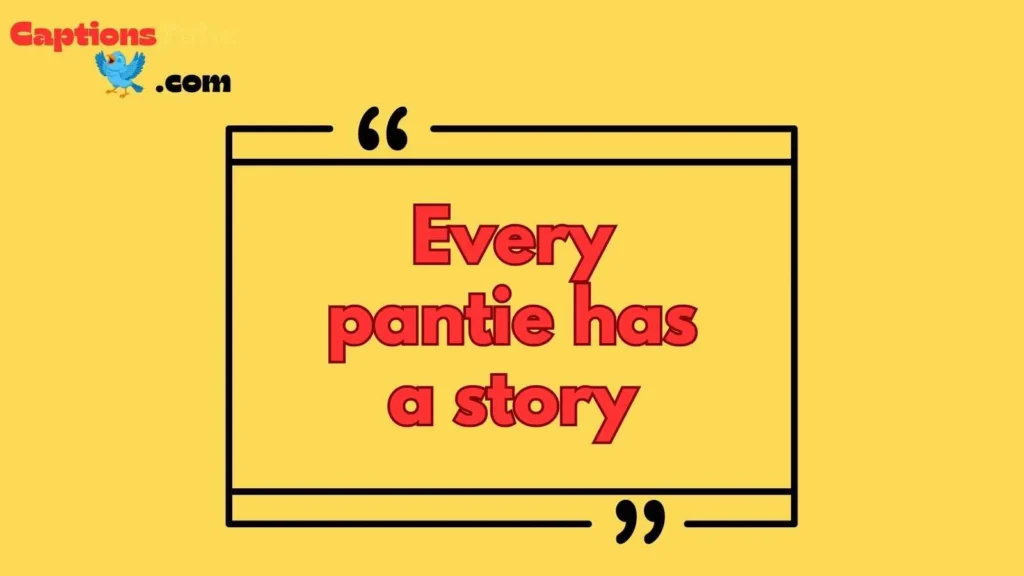 Pantie Captions