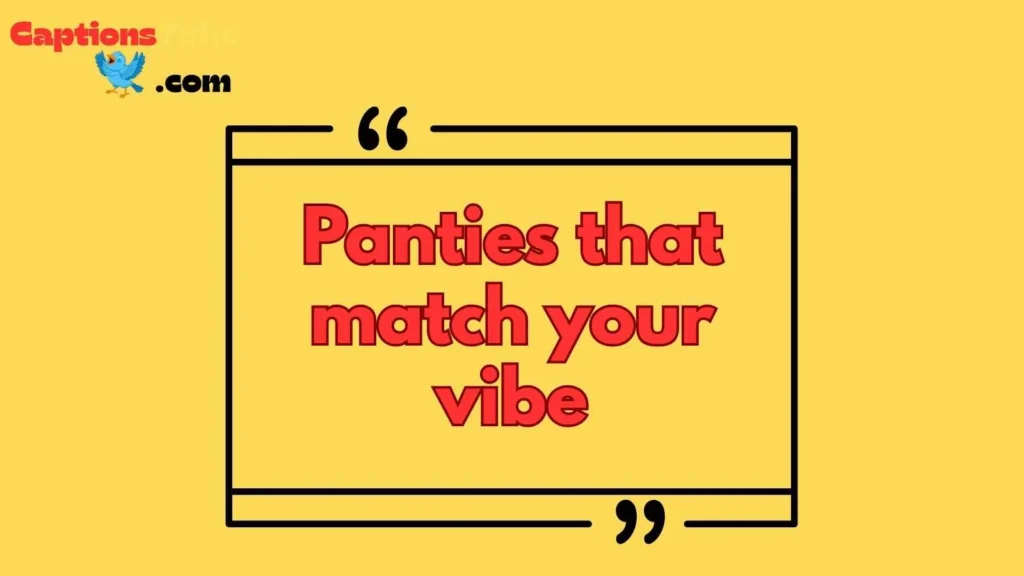 Panty Caption