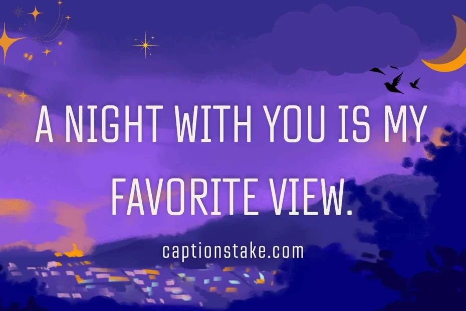 City Night for instagram Captions