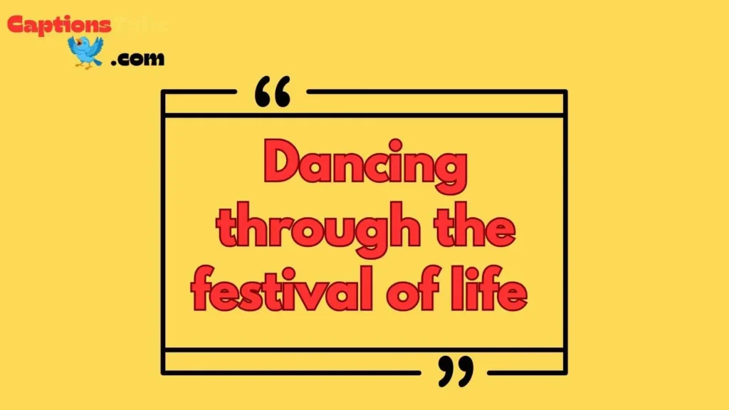 Festival Captions in English