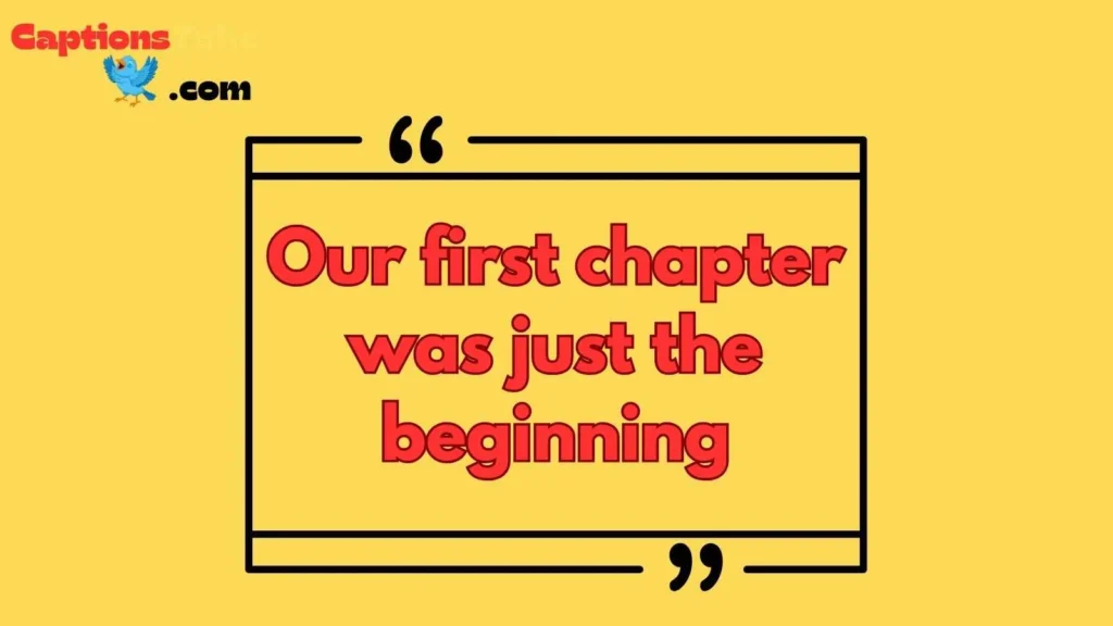 First Wedding Anniversary Captions