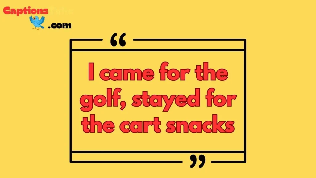 Funny golf cart sayings