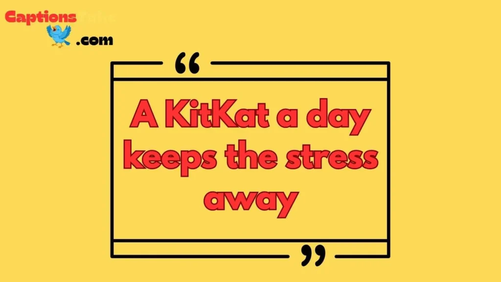 Funny KitKat Captions