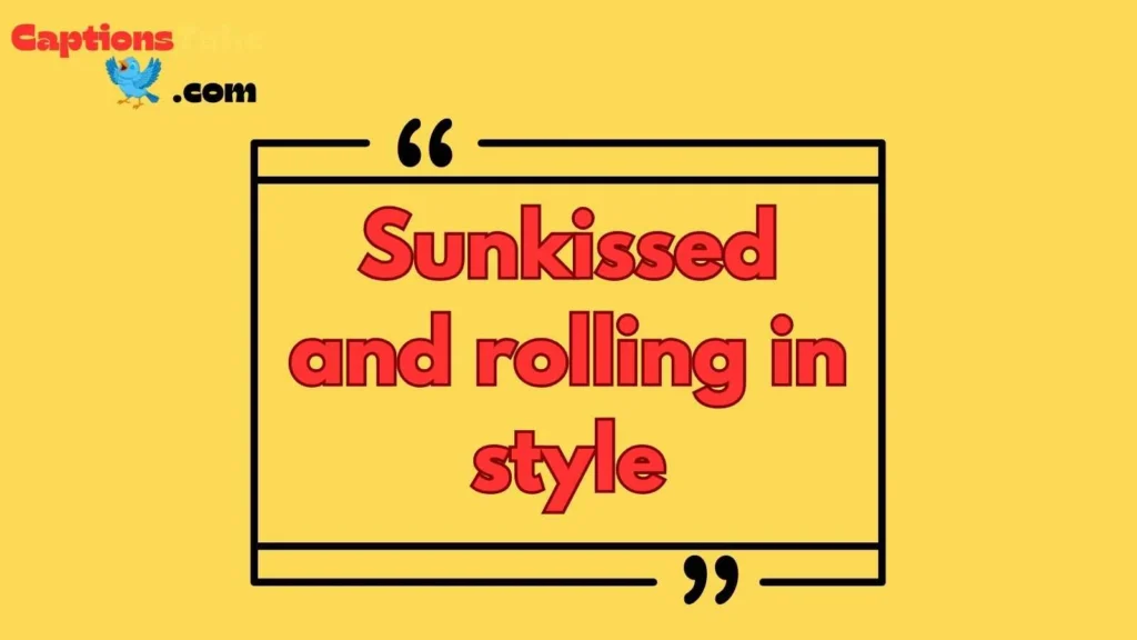 Golf Cart Captions for Summer