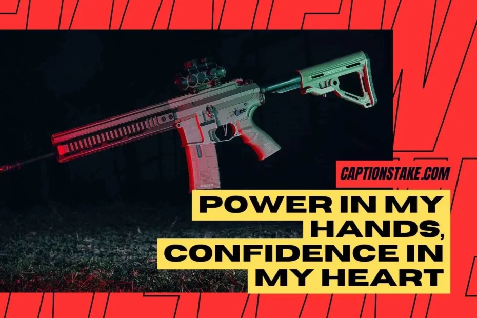 Gun Captions For Instagram