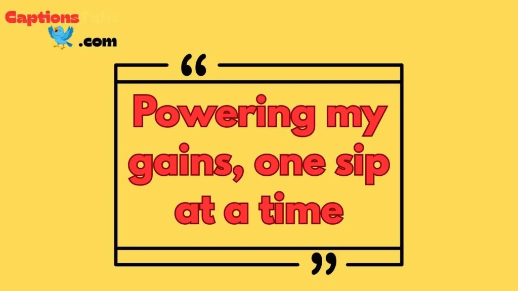 Gym & Workout Captions