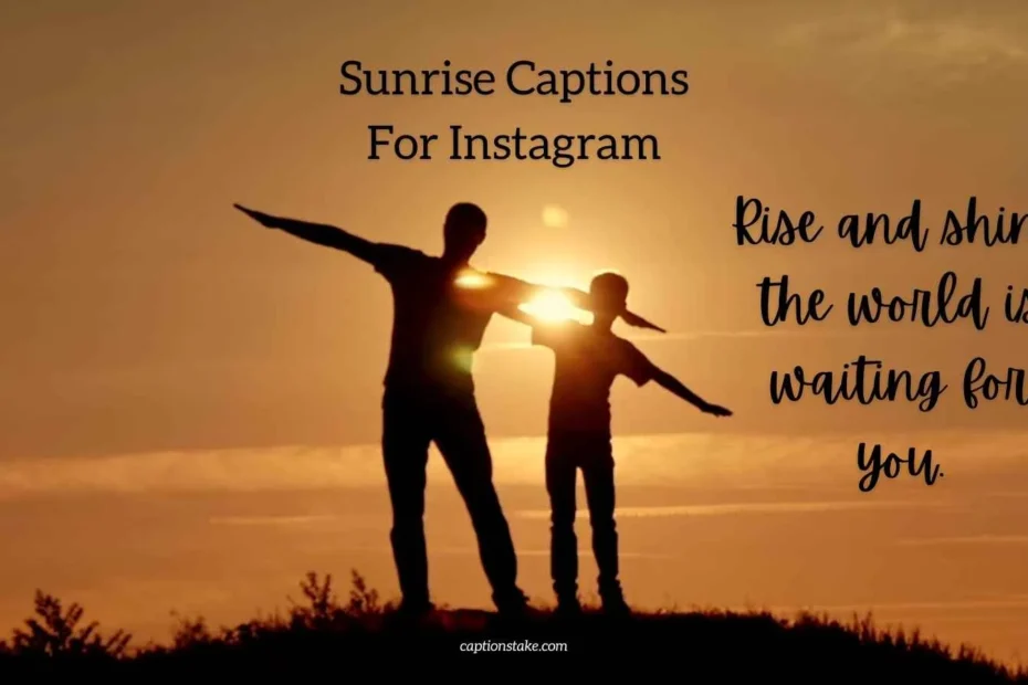 Sunrise Captions For Instagram