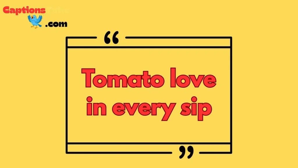 Tomato Soup Captions
