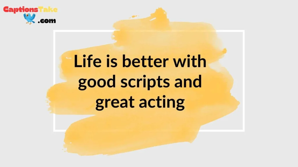 Best TV Series Captions for Instagram