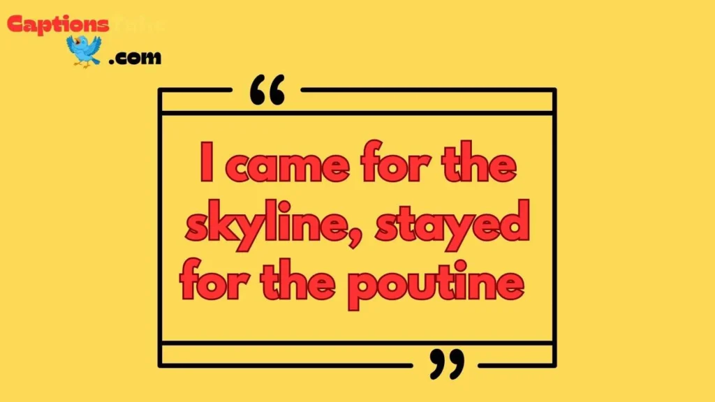 Calgary captions for instagram funny