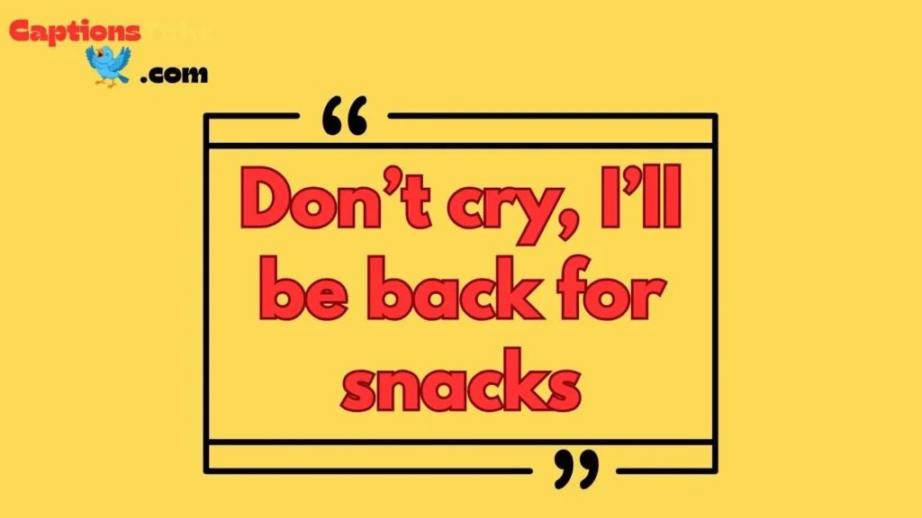 Funny goodbye captions for instagram