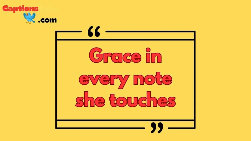 Piano for Instagram Captions for Girl