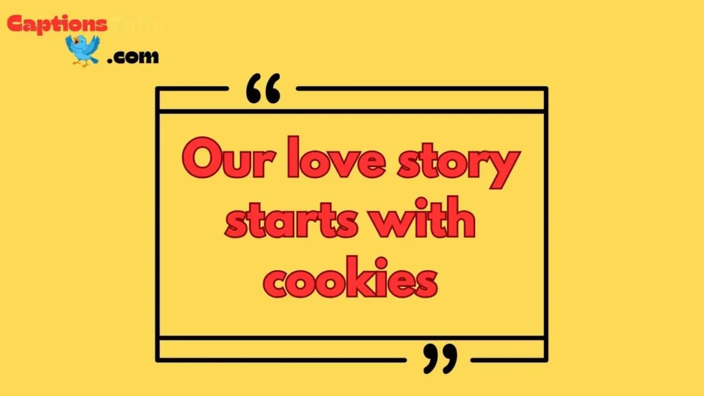 Romantic Cookie Captions for Couples