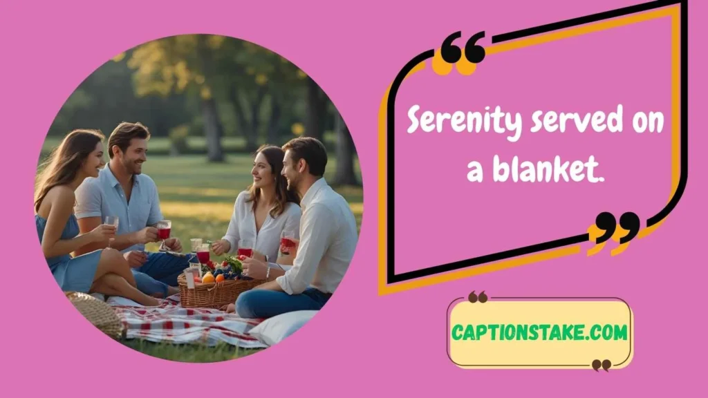 Aesthetic Picnic Captions