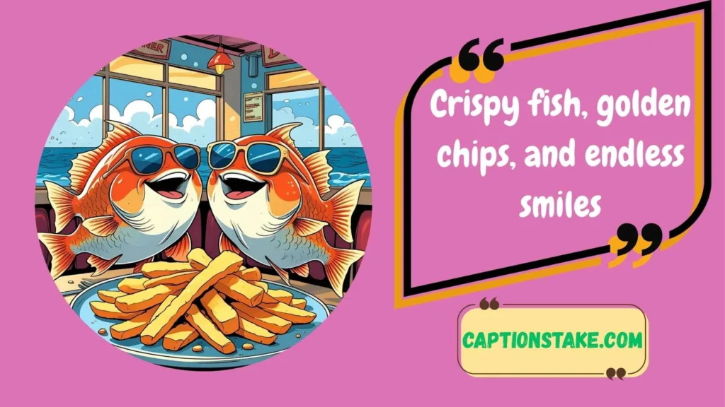 Best Fish and Chips Captions for Instagram