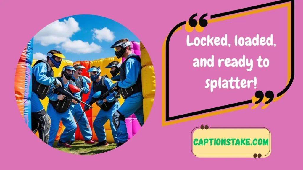 Best Paintball Captions for Instagram