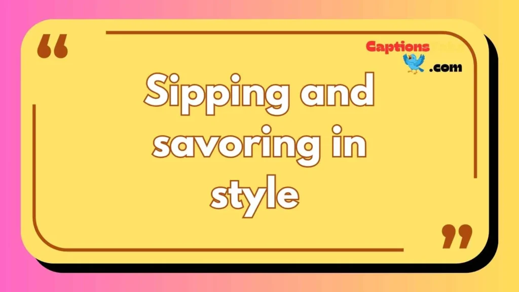 Classy Dinner Captions