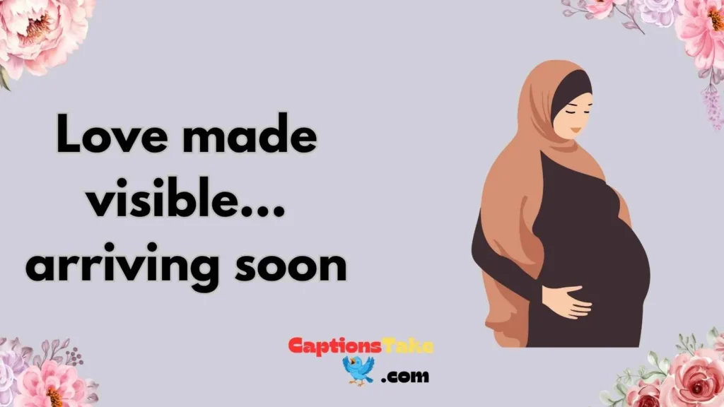 Coming Soon Captions for Baby Announcements