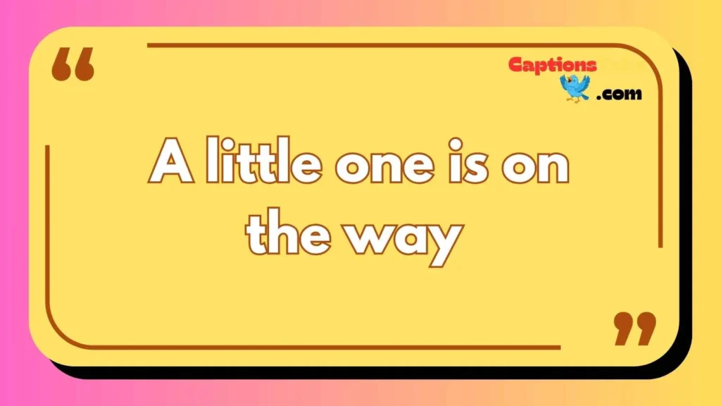 Cute Baby Shower Captions