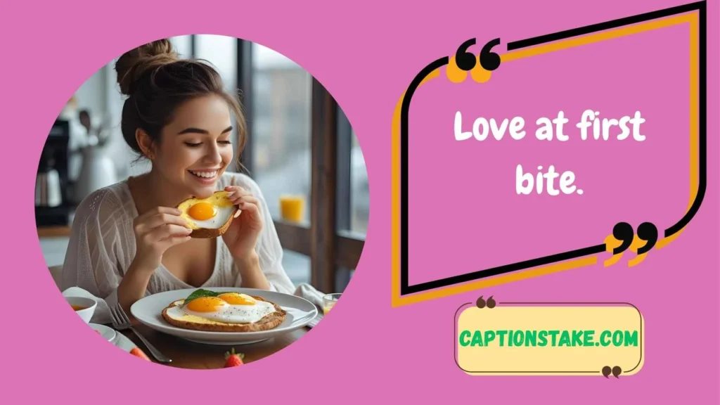 Cute Breakfast Captions