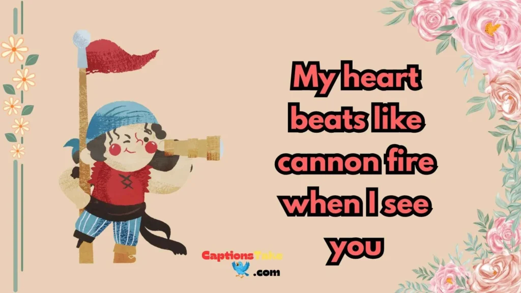 Cute Pirate Captions for Couples