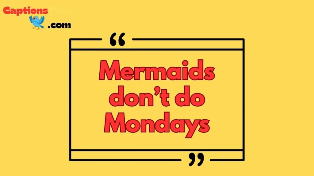 Funny Mermaid Captions