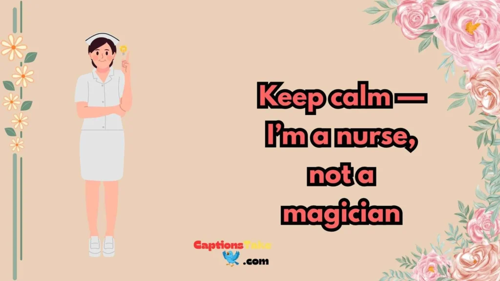 Funny Nursing Captions