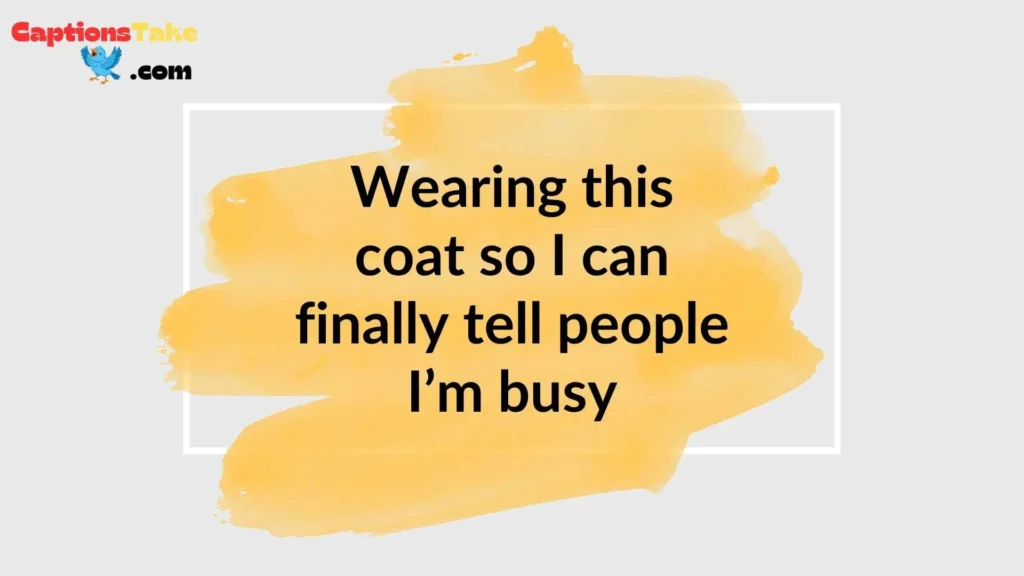 Funny White Coat Captions