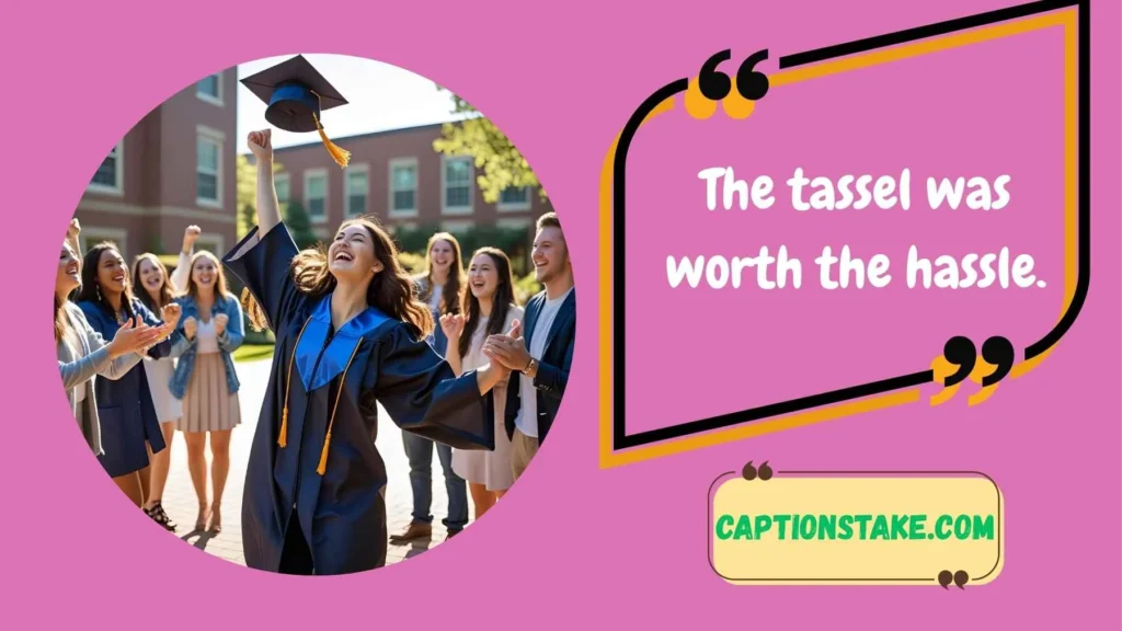 Graduation College Captions