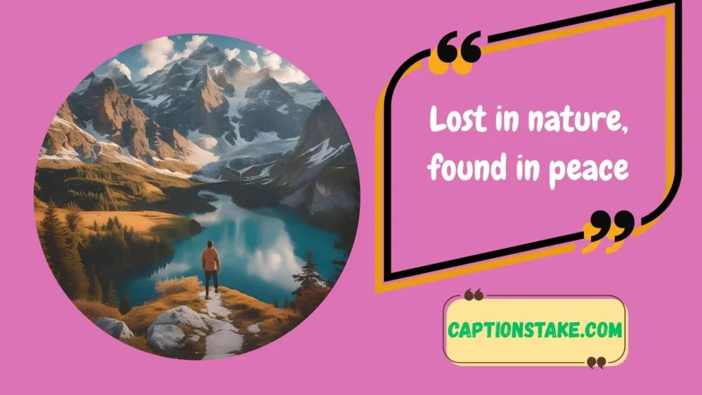 Nature Captions for Instagram