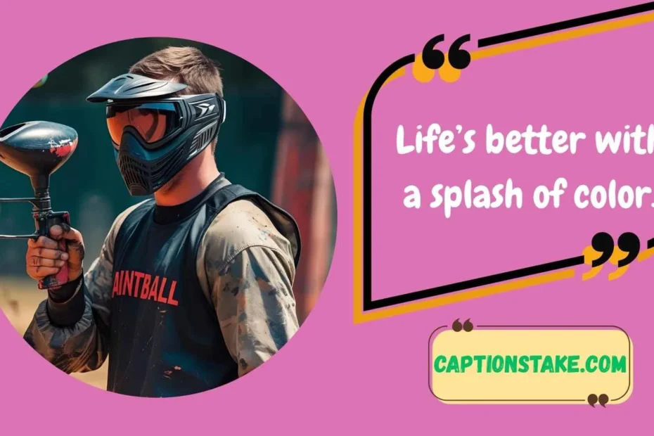 Paintball Captions for Instagram