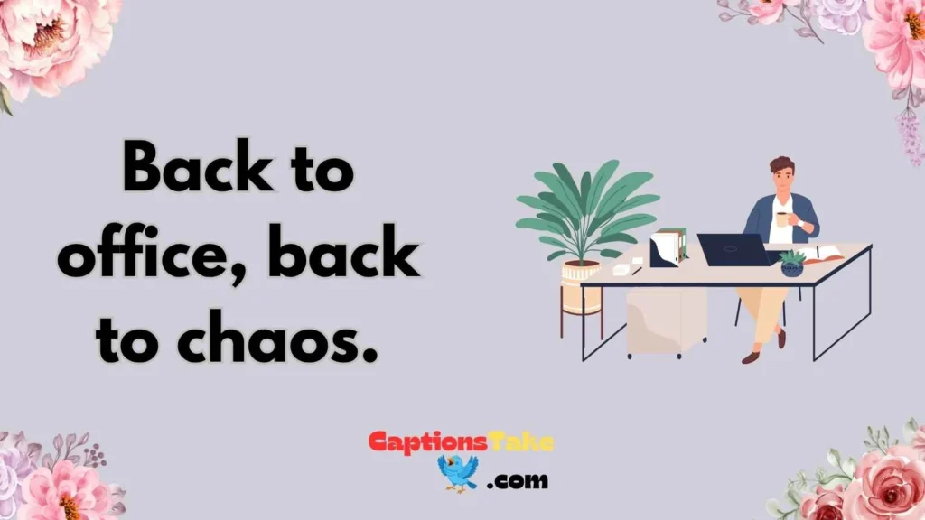 Return to Office Captions Funny