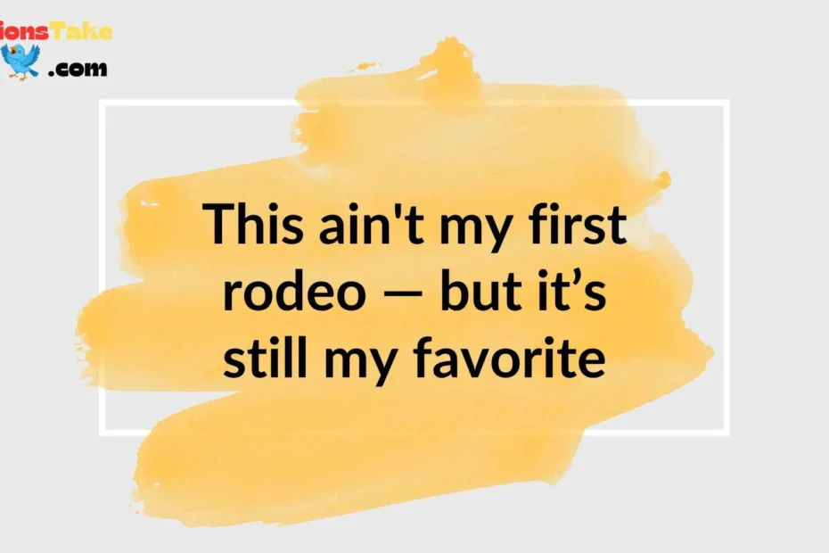 Rodeo Captions