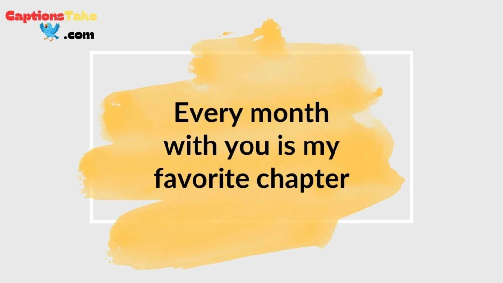 Romantic Monthsary Captions