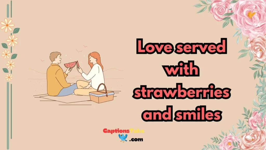 Romantic Picnic Captions for Couples