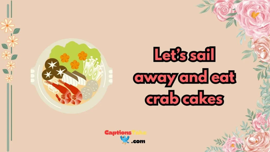 Romantic Seafood Captions for Couples