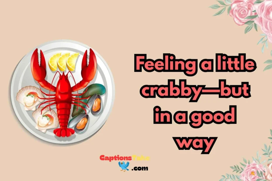seafood captions