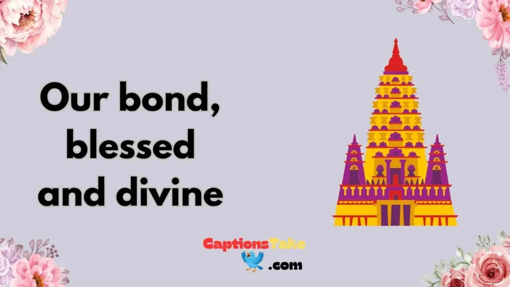 Temple Captions with Friends