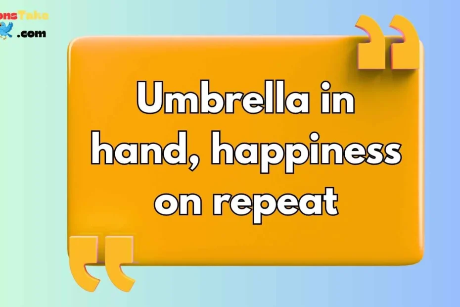 Umbrella Captions