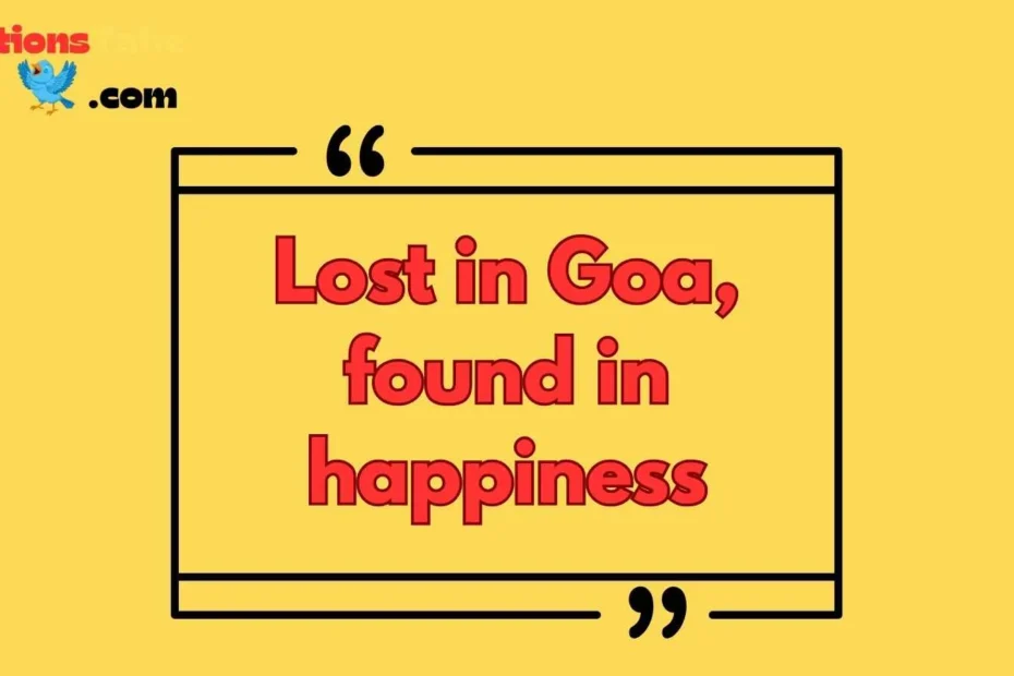 Goa Captions