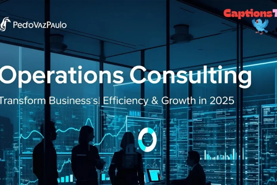 PedroVazPaulo Operations Consulting